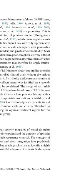 Bipolar Disorders: Mixed States, Rapid-Cycling, and Atypical Forms