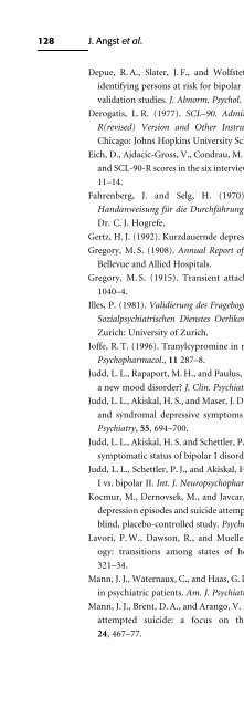 Bipolar Disorders: Mixed States, Rapid-Cycling, and Atypical Forms