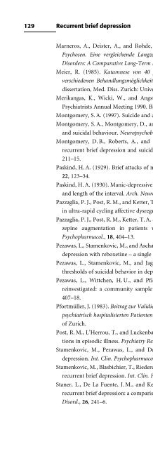 Bipolar Disorders: Mixed States, Rapid-Cycling, and Atypical Forms