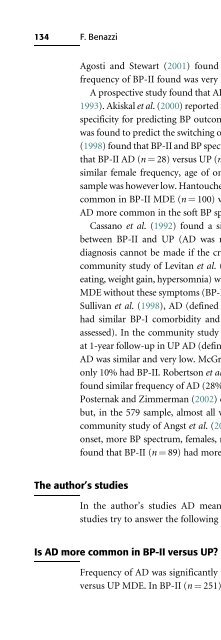 Bipolar Disorders: Mixed States, Rapid-Cycling, and Atypical Forms