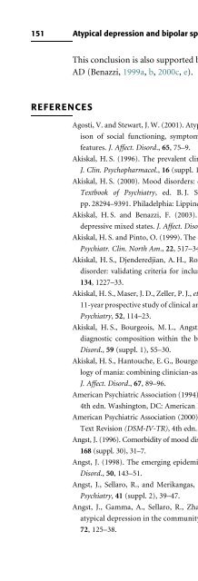 Bipolar Disorders: Mixed States, Rapid-Cycling, and Atypical Forms