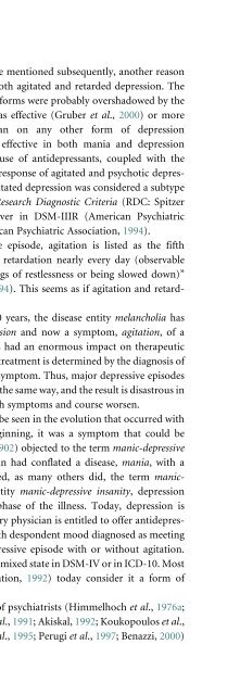 Bipolar Disorders: Mixed States, Rapid-Cycling, and Atypical Forms