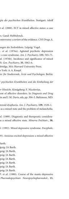 Bipolar Disorders: Mixed States, Rapid-Cycling, and Atypical Forms