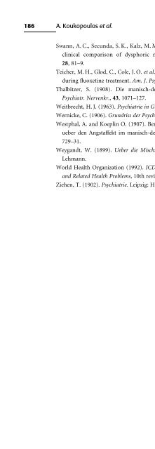 Bipolar Disorders: Mixed States, Rapid-Cycling, and Atypical Forms