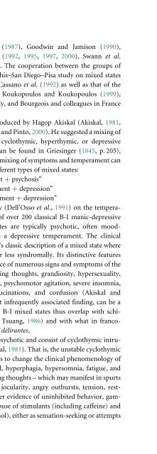 Bipolar Disorders: Mixed States, Rapid-Cycling, and Atypical Forms