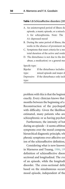 Bipolar Disorders: Mixed States, Rapid-Cycling, and Atypical Forms