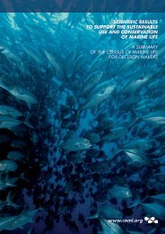 policy report - Census of Marine Life