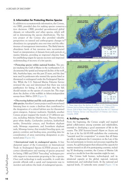 policy report - Census of Marine Life