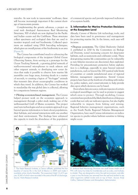 policy report - Census of Marine Life