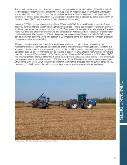 Wheat DDGS Feed Guide - Western Canadian Feed Innovation ...