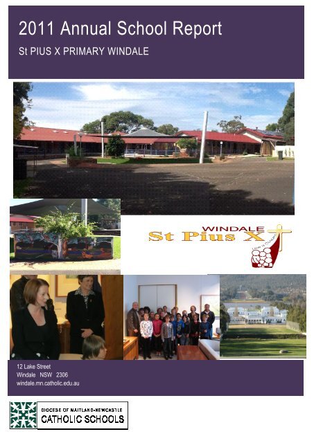 2011 Annual School Report - Catholic Schools Office Maitland ...