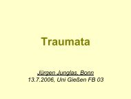 Trauma und PTBS