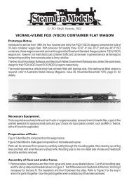 FQX/VQCX Container Wagon - Steam Era Models