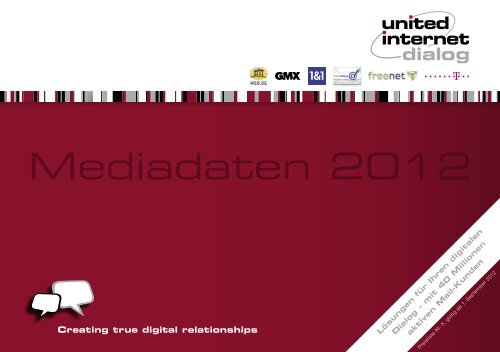 Mediadaten 2012 - United Internet Dialog