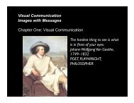 Visual Communication Images with Messages Chapter One: Visual ...