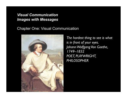 Visual Communication Images With Messages