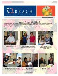 Meet the Project REACH Staff - Cazenovia College