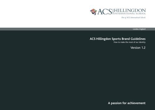 ACS Hillingdon Hawks - ACS International Schools