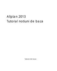 Tutorial Allplan 2013 - Notiuni de baza - proiectare arhitectura ...