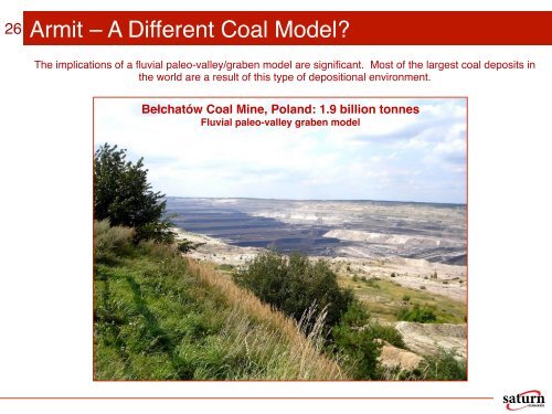 Coal Discovery - Saturn Minerals