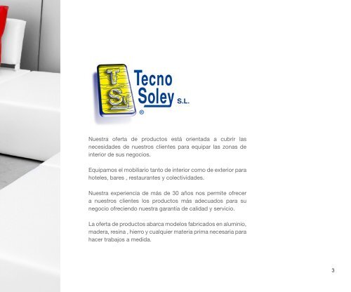 mobiliario chill out - Tecnosoley