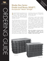 Shutter Box Series Grade Level Boxes - Channell Commercial ...