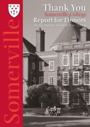 Svc_DonorReport 12-4.indd - Somerville College