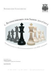 1. Rundschreiben zur Saison 2012/2013 - Bayerischer Schachbund ...