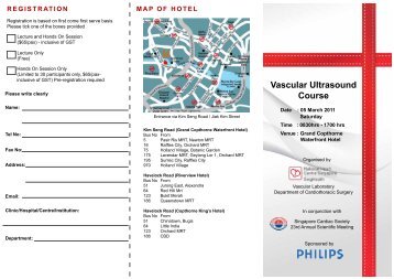 Vascular Ultrasound Course - National Heart Centre Singapore