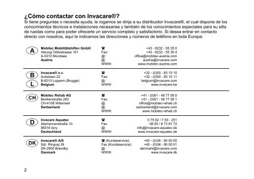 Invacare® Tiger - Sillas de Ruedas