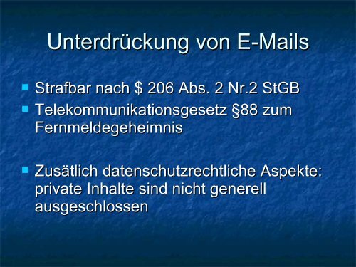 SPAM und volle Mailboxen