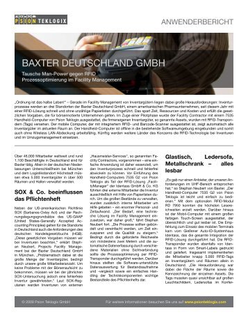 Baxter Deutschland Gmbh