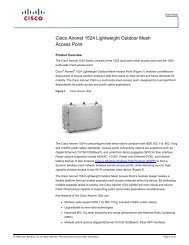 Cisco Aironet 1524 Lightweight Outdoor Mesh Access ... - Icecat.biz