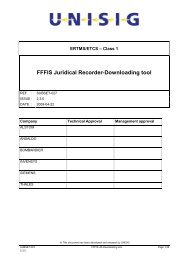 FFFIS Juridical Recorder-Downloading Tool