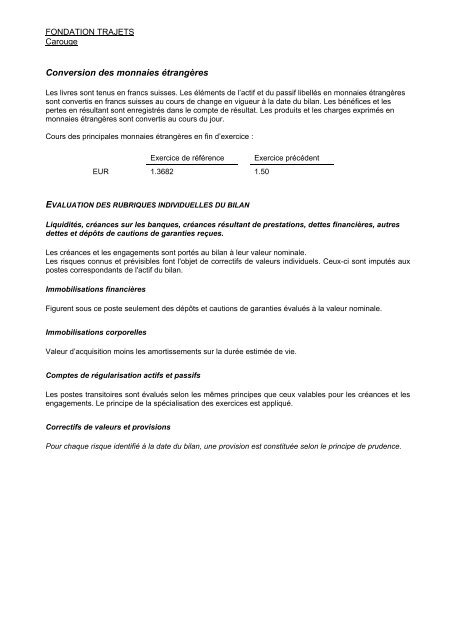 RAPPORT D'ACTIVITÉS - 2010