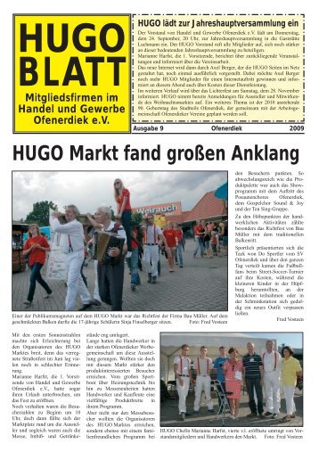 HUGO-Blatt Nr. 9, 2009