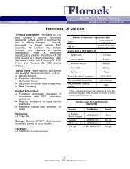 Florothane CR 250 ESD - Florock Polymer Flooring