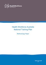 7 - Health Workforce Australia