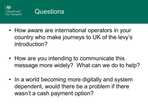 HGV Levy and Charging - untrr