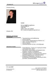 Beraterprofil Christina Hennig - Coaching