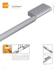 Vode Series 200 - Sconce/Pendant - VodeRail LED - Light Project