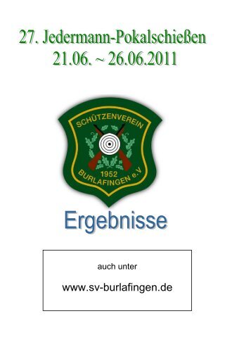 Ergebnisliste - SV Burlafingen