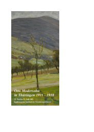 Otto Modersohn in ThÃ¼ringen 1911 - 1918 - Otto Modersohn Museum