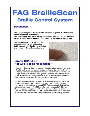 FAG Braillescan