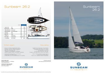 Sunbeam 26.2 Sunbeam 26.2 - Sunbeam SchÃƒÂ¶chl Yachtbau