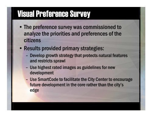 SmartCode Powerpoint Presentation - City of Post Falls