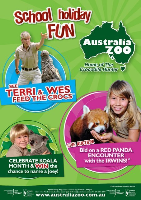 Download Event Poster - Australia Zoo