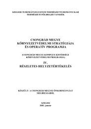 4. HelyzetÃ©rtÃ©kelÃ©s - TermÃ©szeti FÃ¶ldrajzi Ã©s Geoinformatikai ...