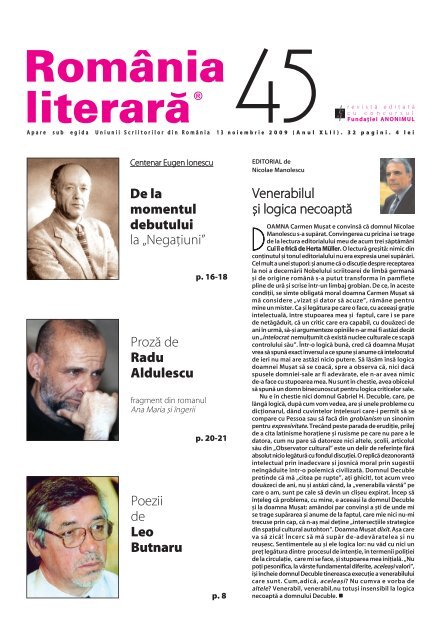 Doamna Carmen Mu At E Convins C Domnul