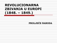 NOVI DRUŠTVENI SLOJEVI I SOCIJALNA PITANJA